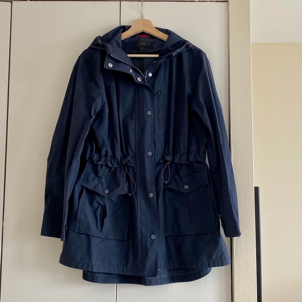 J. Crew Navy Blue Spring Jacket